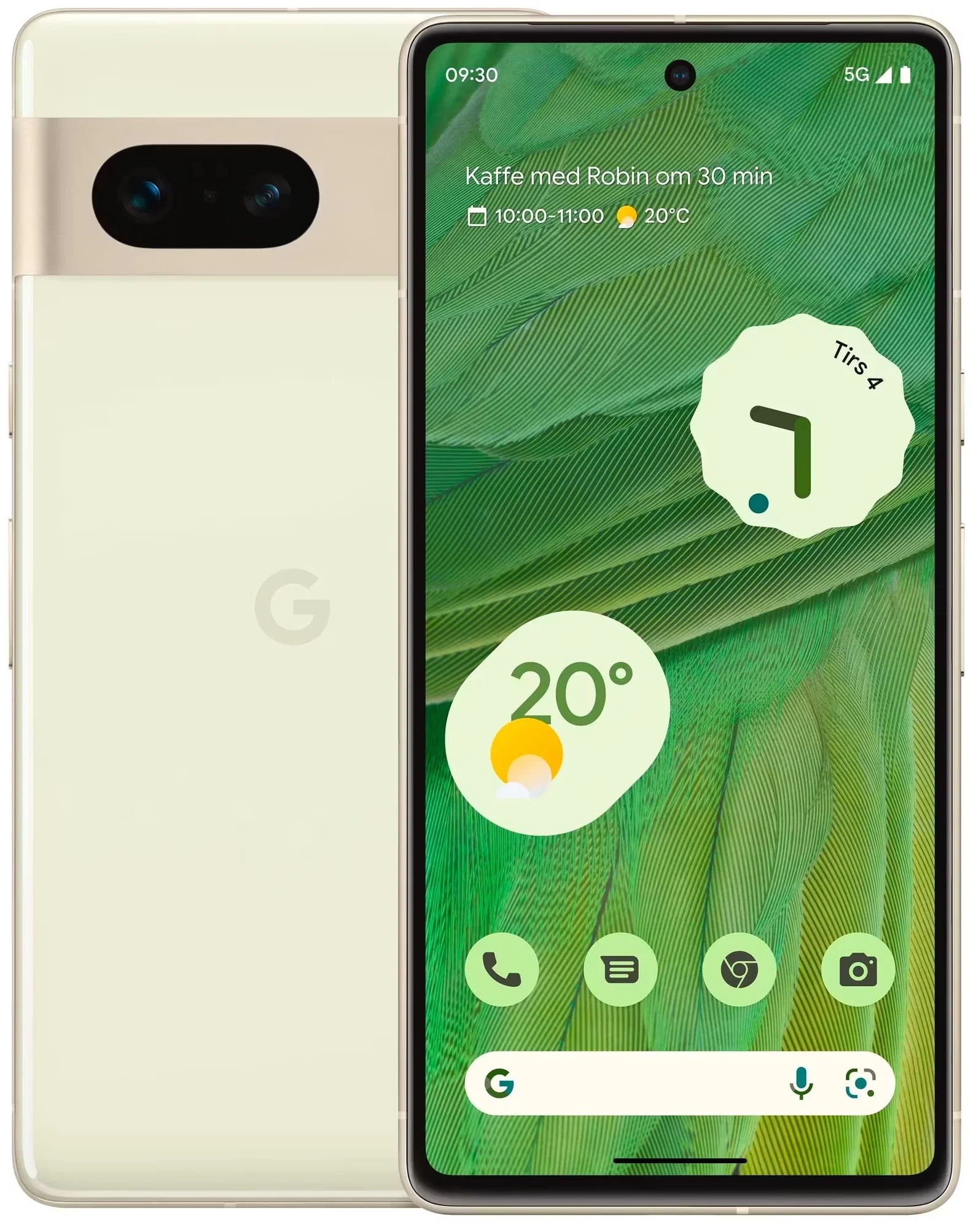 Смартфон Google Pixel 7 8/128 ГБ (JP), Lemongrass